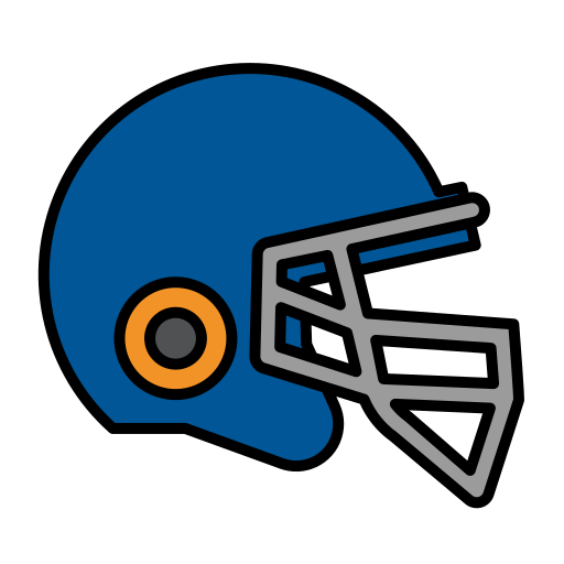 football helm Generic Outline Color icon