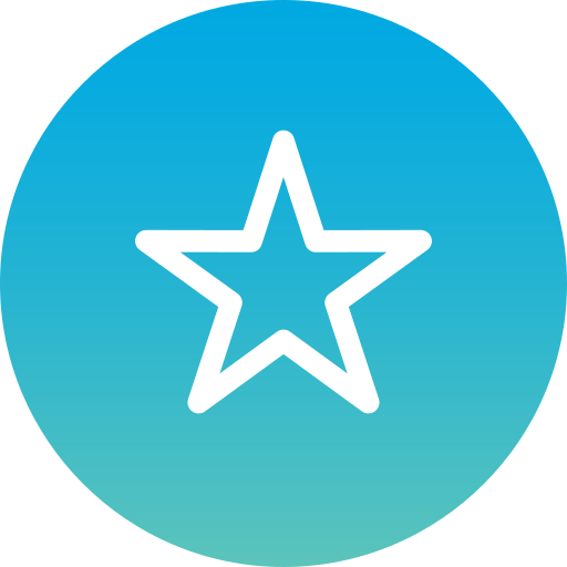 Star Generic Flat Gradient icon