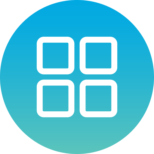 그리드 Generic Flat Gradient icon