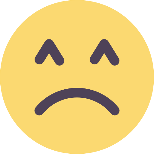 Sad Generic Flat icon
