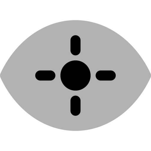 visión Generic Grey icono