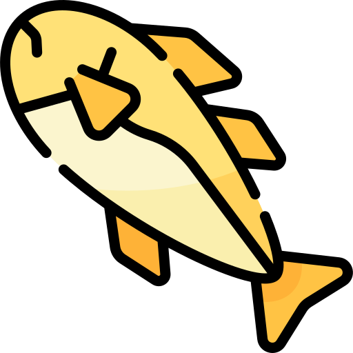 bacalao Special Lineal color icono
