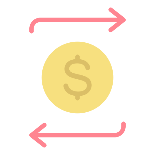 Transfer money Generic Flat icon
