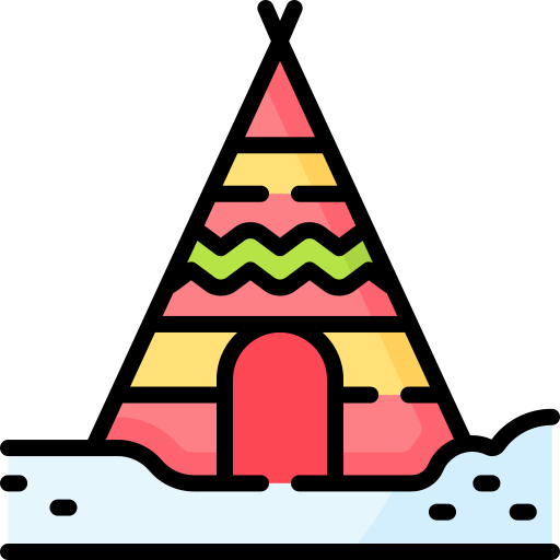 Teepee Special Lineal color icon
