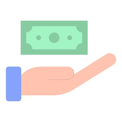 inkomen Generic Flat icoon