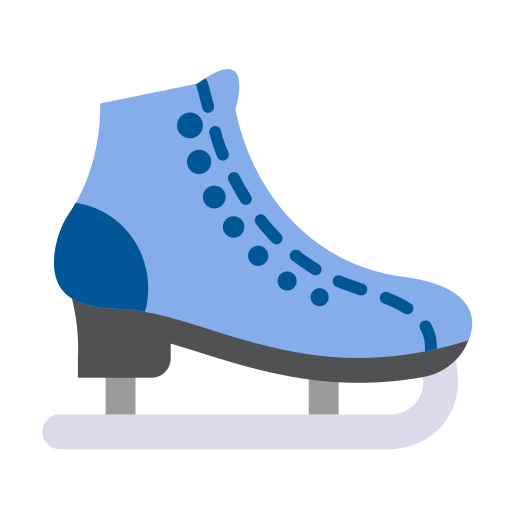 Кататься на коньках Generic Flat иконка