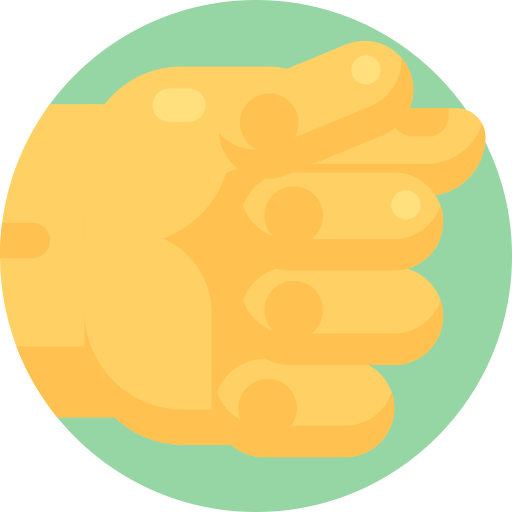 figa Detailed Flat Circular Flat ikona