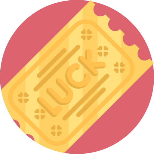 Golden ticket Detailed Flat Circular Flat icon