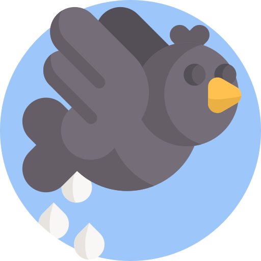 pájaro Detailed Flat Circular Flat icono