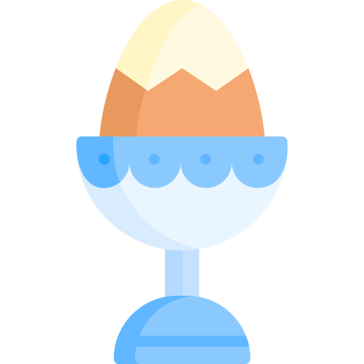 삶은 달걀 Special Flat icon