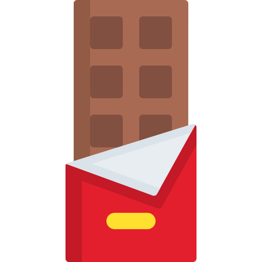 barra de chocolate Special Flat icono