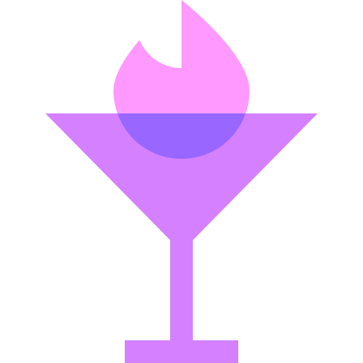 Cocktail Basic Sheer Flat icon
