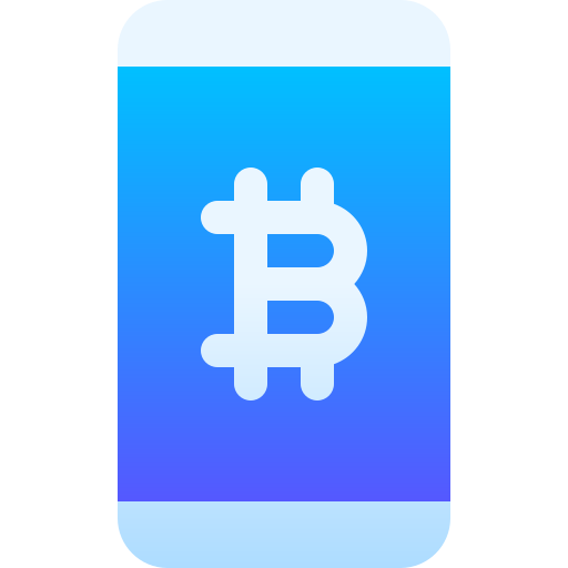 bitcoin Basic Gradient Gradient icono