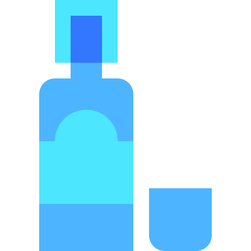 Vodka Basic Sheer Flat icon