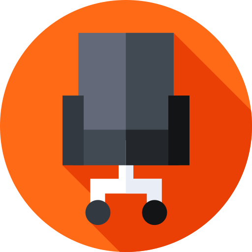 椅子 Flat Circular Flat icon