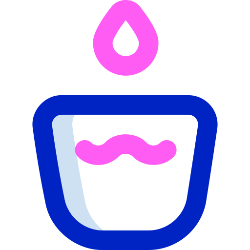 agua potable Super Basic Orbit Color icono