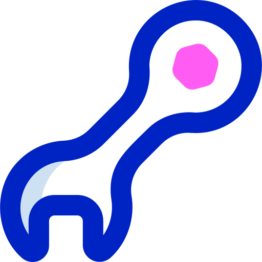 Wrench Super Basic Orbit Color icon