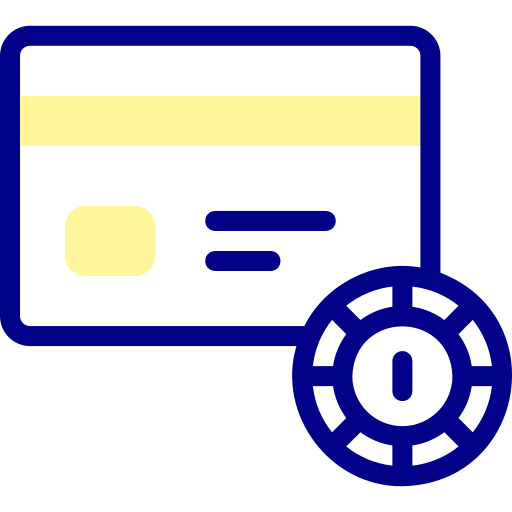 kredietkaart Detailed Mixed Lineal color icoon