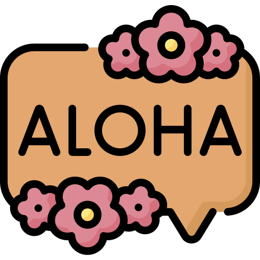 aloha Special Lineal color icon