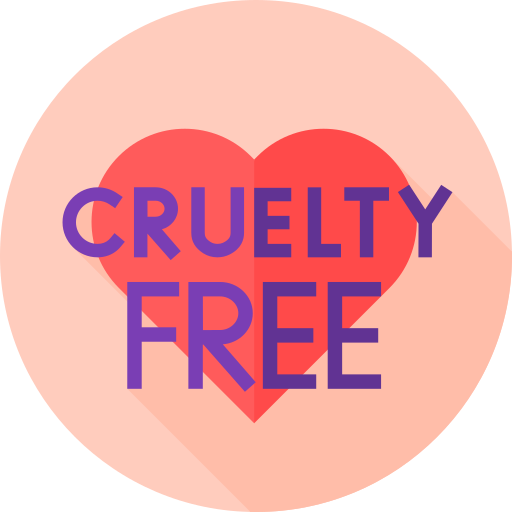 Cruelty free Flat Circular Flat icon