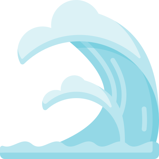 Wave Special Flat icon