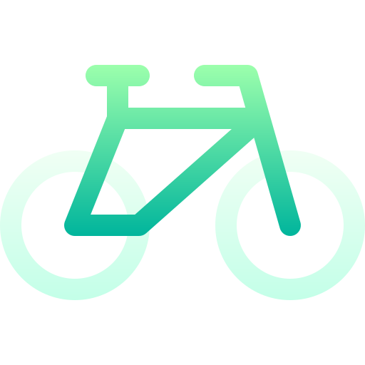 bicicleta Basic Gradient Gradient icono