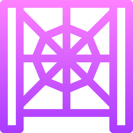Cobweb Basic Gradient Lineal color icon