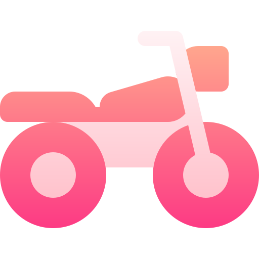 Motorbike Basic Gradient Gradient icon