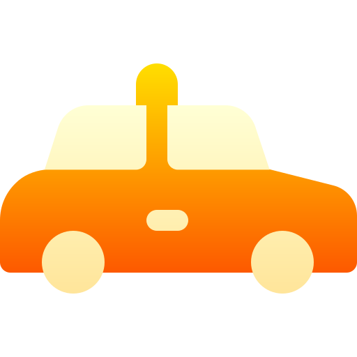 taxi Basic Gradient Gradient icoon