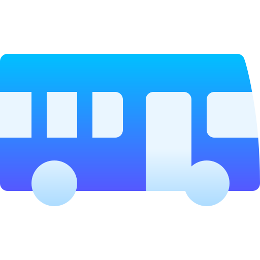 autobus Basic Gradient Gradient ikona