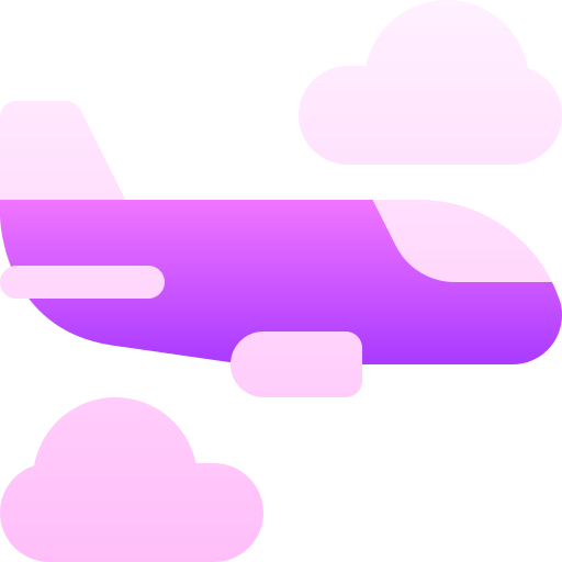 飛行機 Basic Gradient Gradient icon