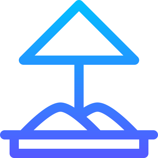 サンドボックス Basic Gradient Lineal color icon