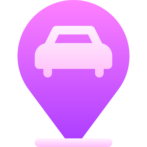 taxi Basic Gradient Gradient icono