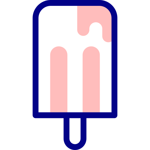 Палочка для мороженого Detailed Mixed Lineal color иконка