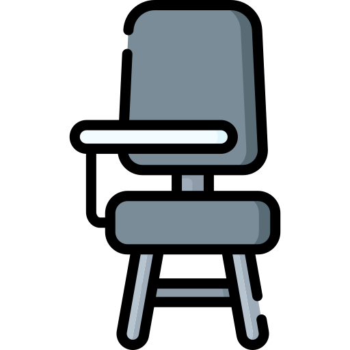sedia della scrivania Special Lineal color icona