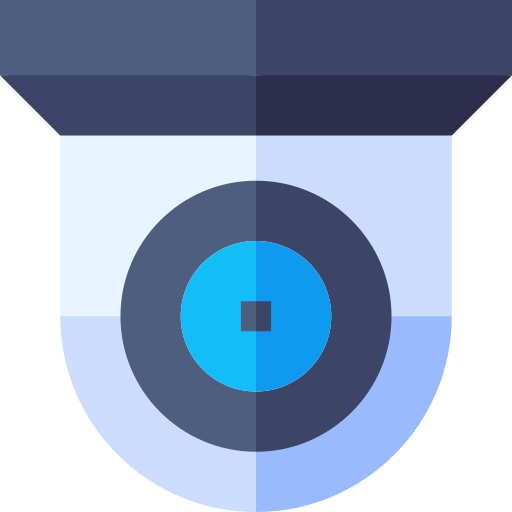 cctv Basic Straight Flat icon