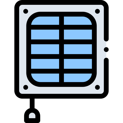 排気 Detailed Rounded Lineal color icon