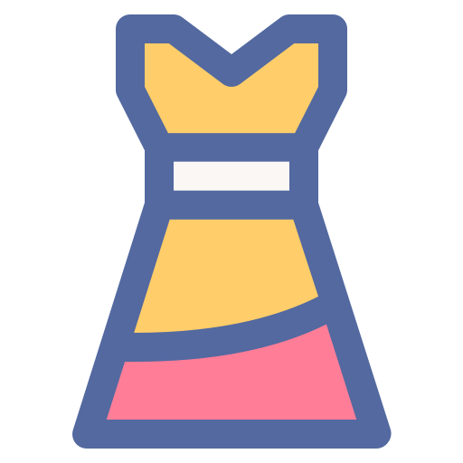kleid Generic Outline Color icon