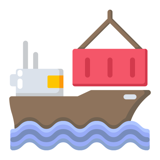 barco de carga Generic Flat icono