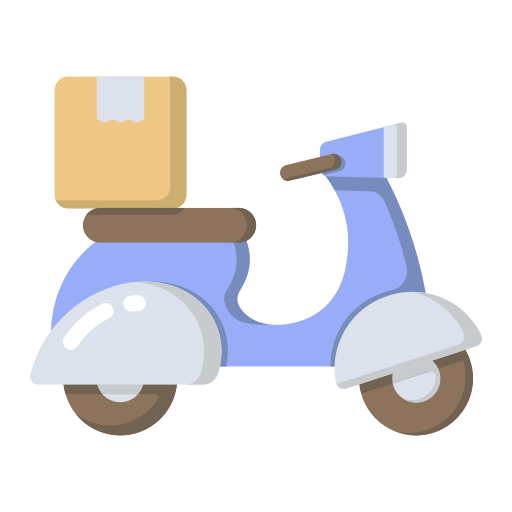 motocicleta Generic Flat icono