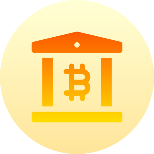 banca Basic Gradient Circular icona