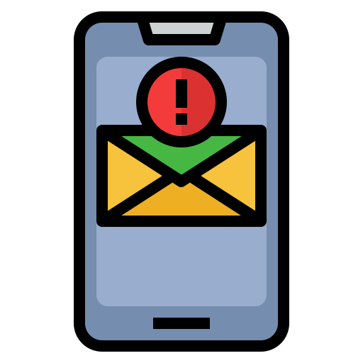 Message Generic Outline Color icon