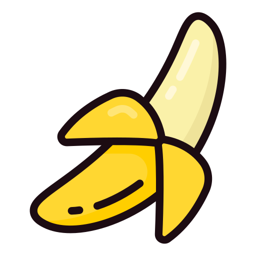 banaan Generic Outline Color icoon