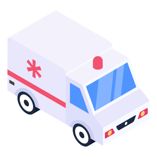 Ambulance Generic Isometric icon