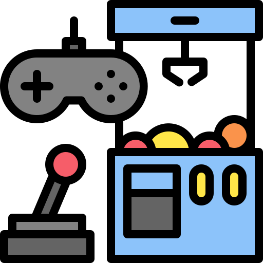 ゲームセンター Generic Outline Color icon