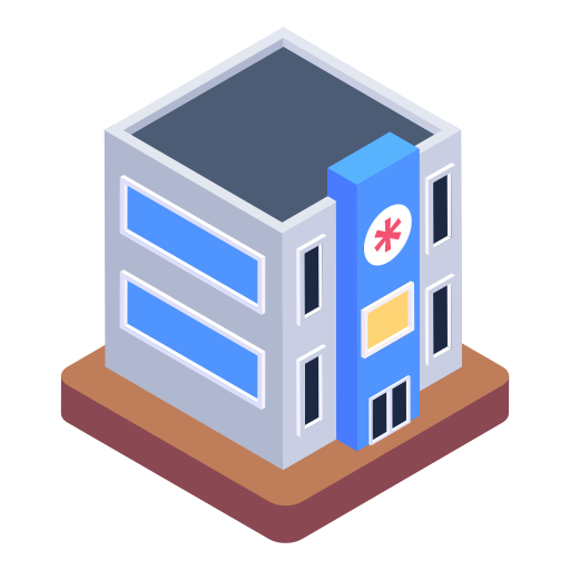 Hospital Generic Isometric icon
