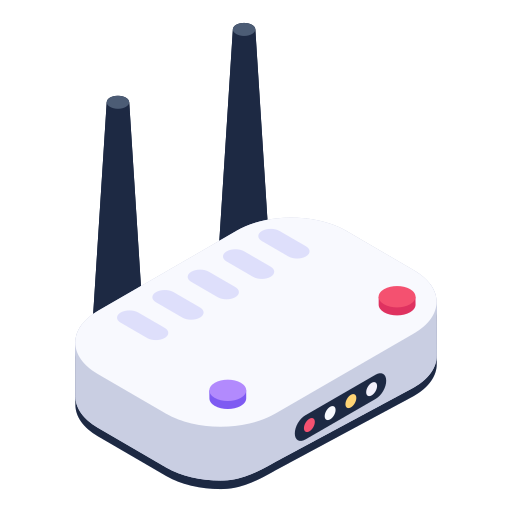 Wifi router Generic Isometric icon