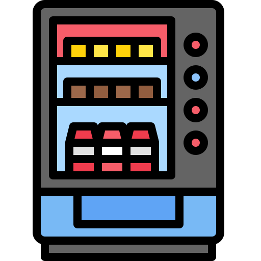 Vending machine Generic Outline Color icon