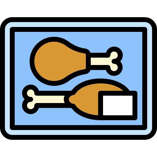 Chicken Generic Outline Color icon