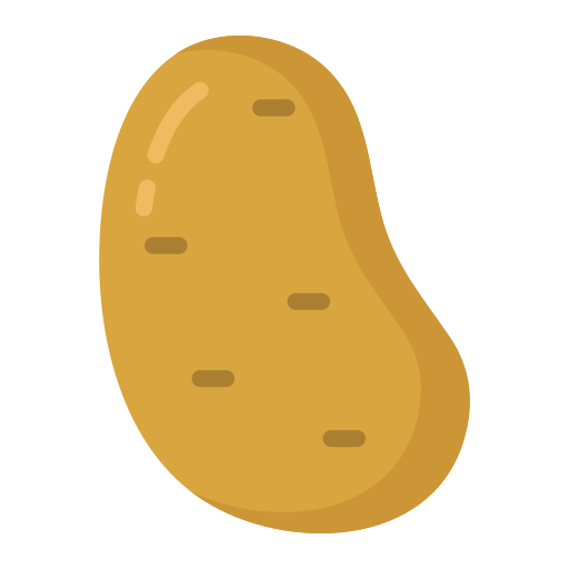 Potato Generic Flat icon